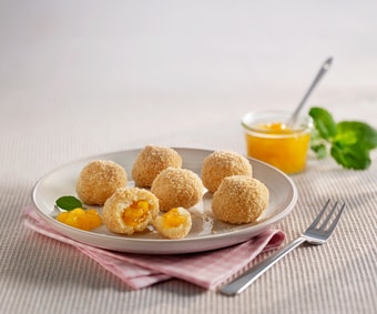 Mini-Marillenknödel (gekocht und gebröselt) (Artikelnummer 03517)