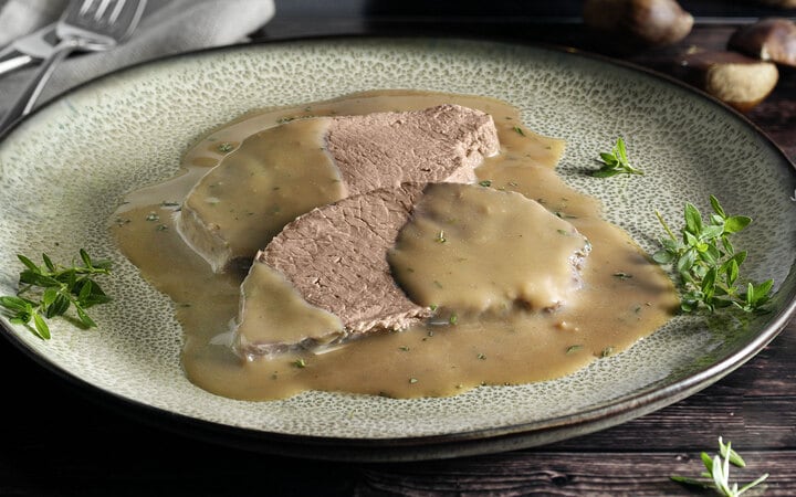 Hirschbraten in Maronensauce (Artikelnummer 11477)